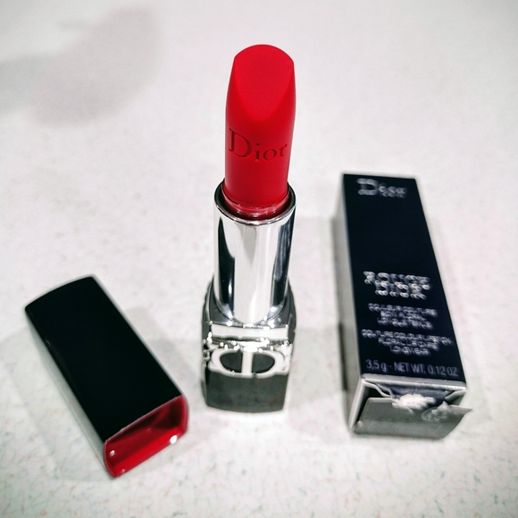 Christian Dior Red Lipstick #999 - Picture 1 of 4